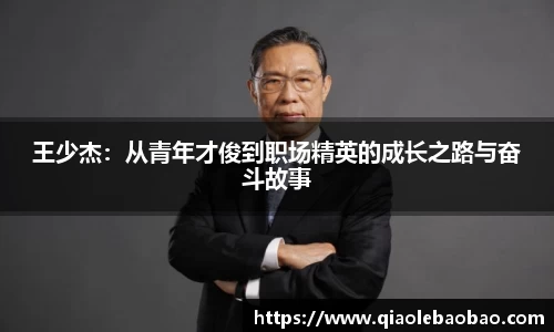 王少杰：从青年才俊到职场精英的成长之路与奋斗故事